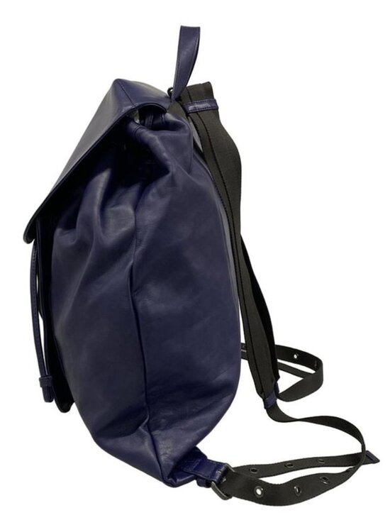 Bottega Veneta Backpack Intrecciato Navy Leather main image 10